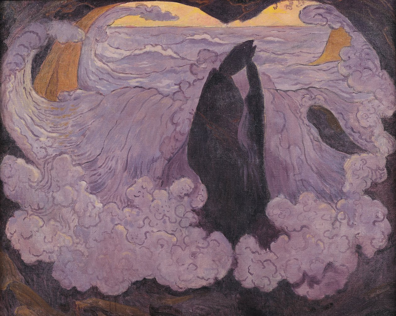 A Onda Violeta, c.1895-6 de Georges Lacombe