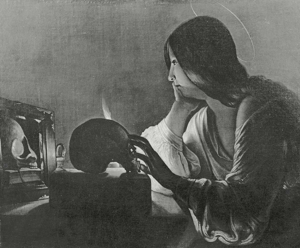 A Madalena com o Espelho de Georges de La Tour