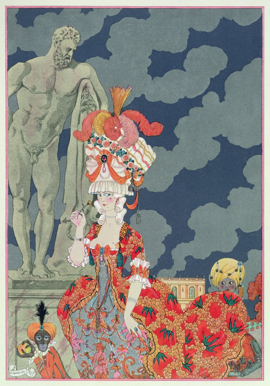 A moda no seu auge de Georges Barbier