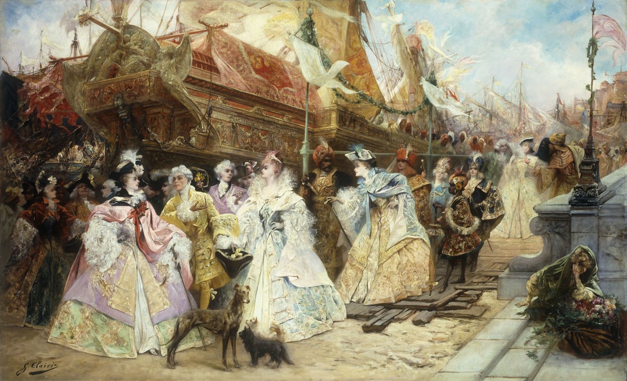 The Royal Entourage de Georges Clairin