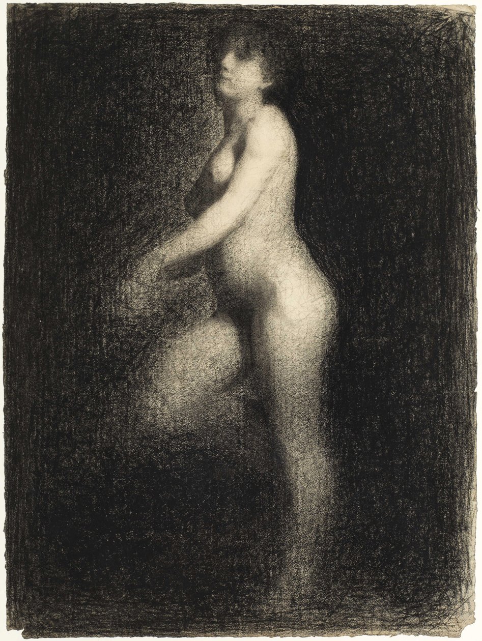 Nu, ca 1881-1882. de Georges Pierre Seurat