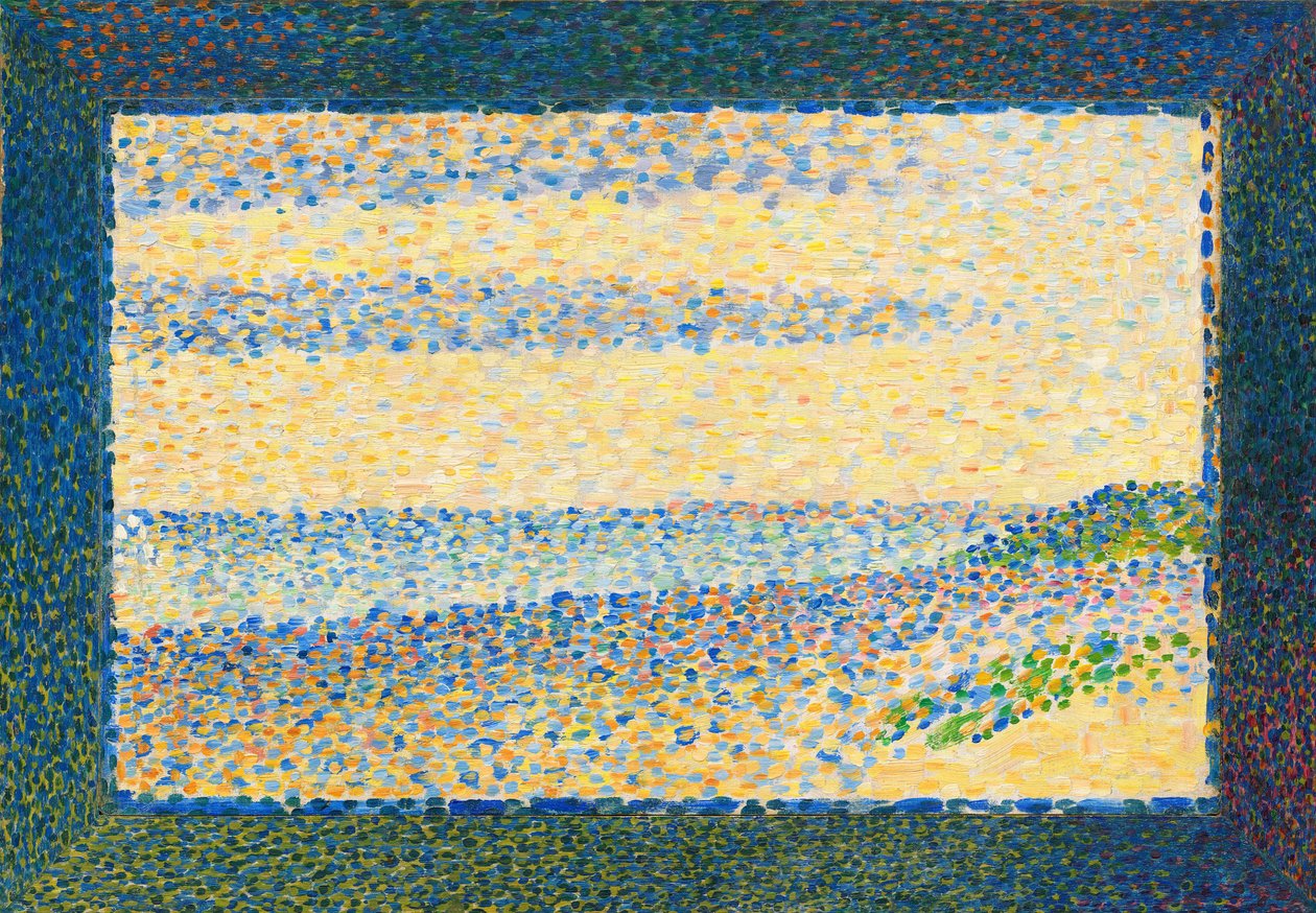 Seascape (Gravelines) de Georges Seurat