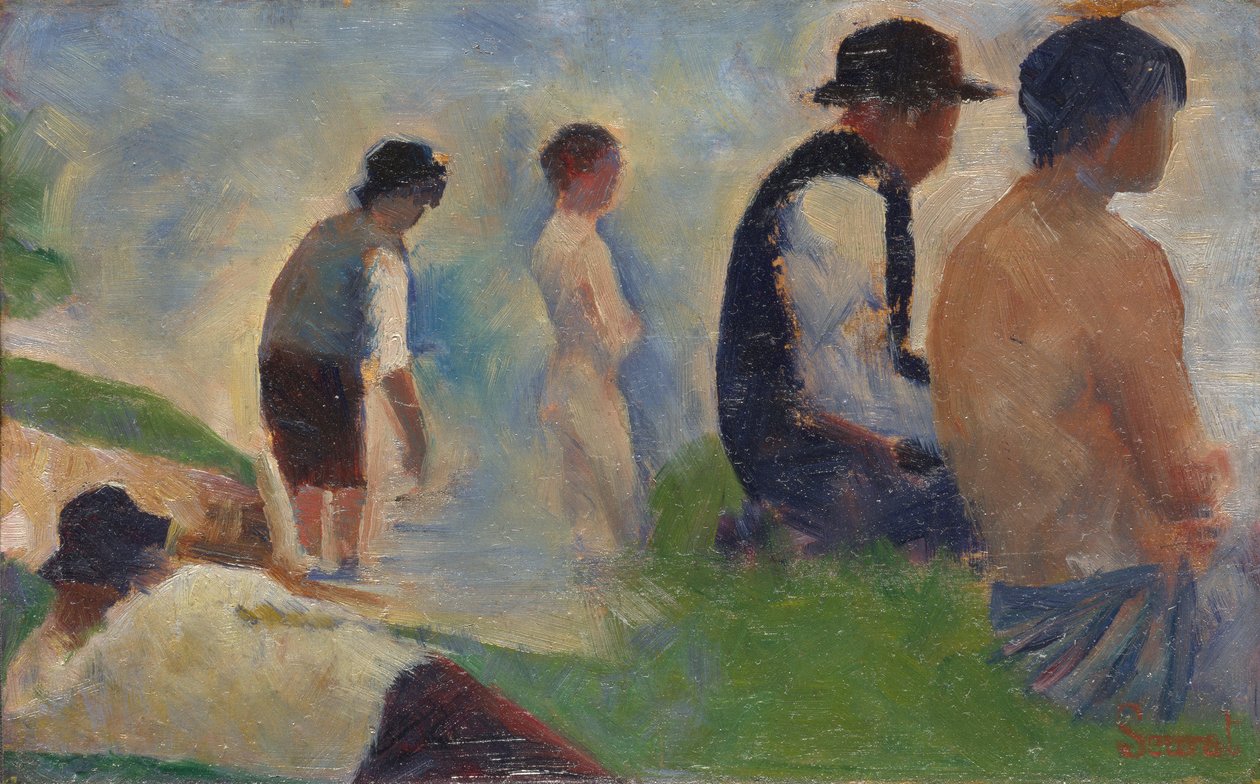 Estudar para de Georges Seurat