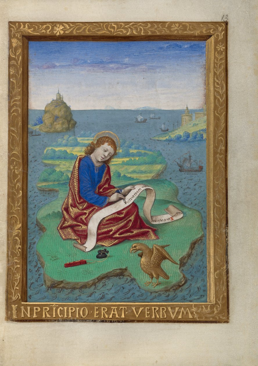 São João em Patmos de Georges Trubert