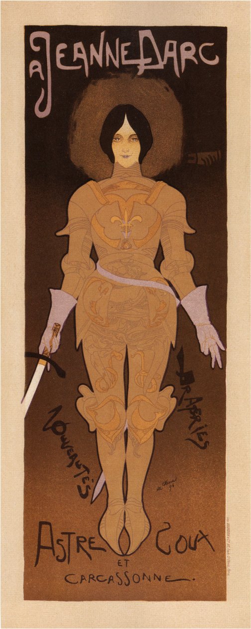 Joana d&39;Arc, 1896 de Georges de Feure