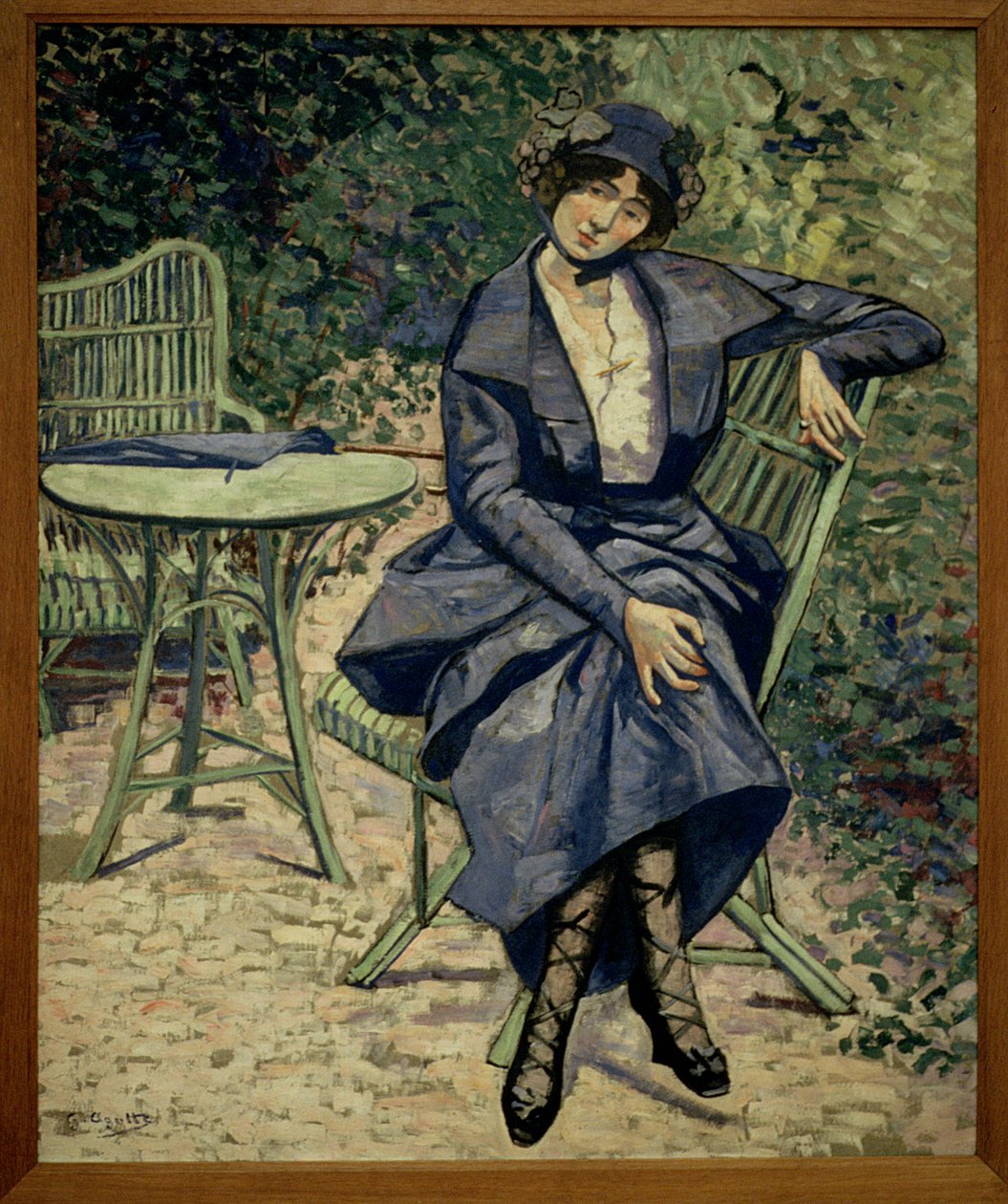 O vestido azul de Georgette Agutte