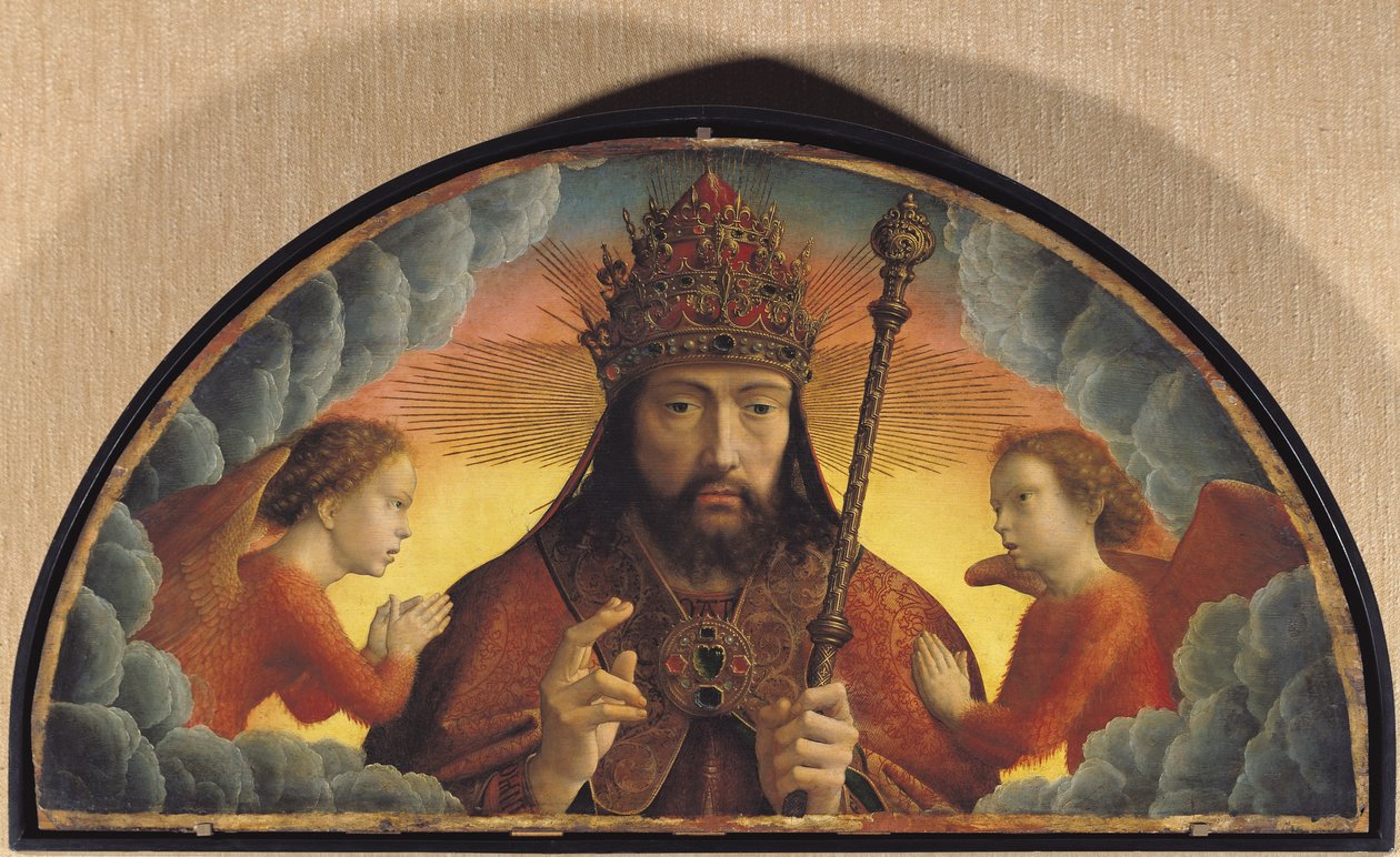 Deus Pai, Bênção, 1506 de Gerard David