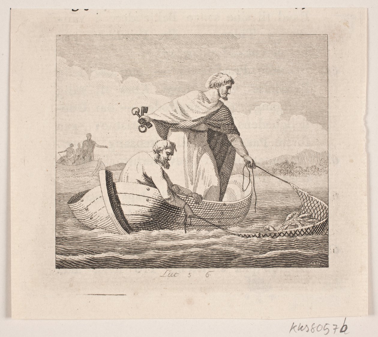 pesca de Pedro de Gerhard Ludvig Lahde