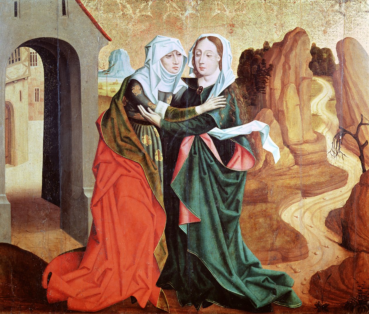 A Visitação, c.1460 de German School