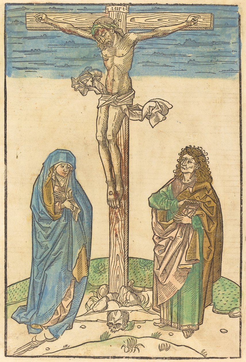 Crucificação de German 15th Century