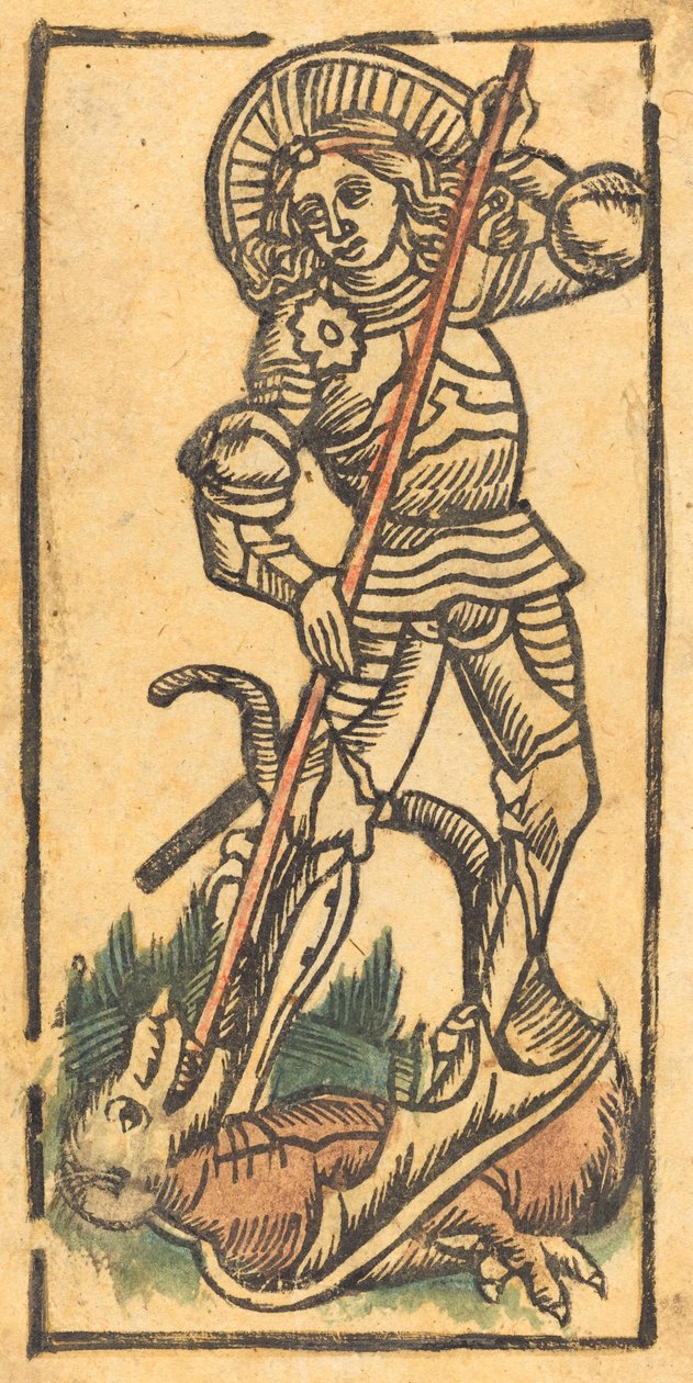 Saint George de German 15th Century