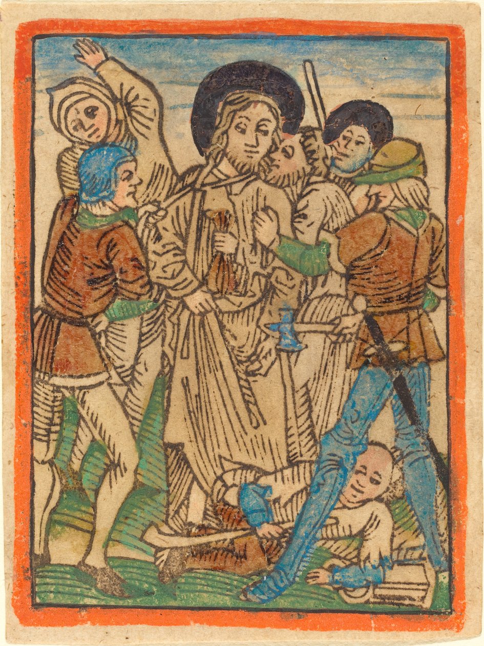 A Traição de Cristo de German 15th Century