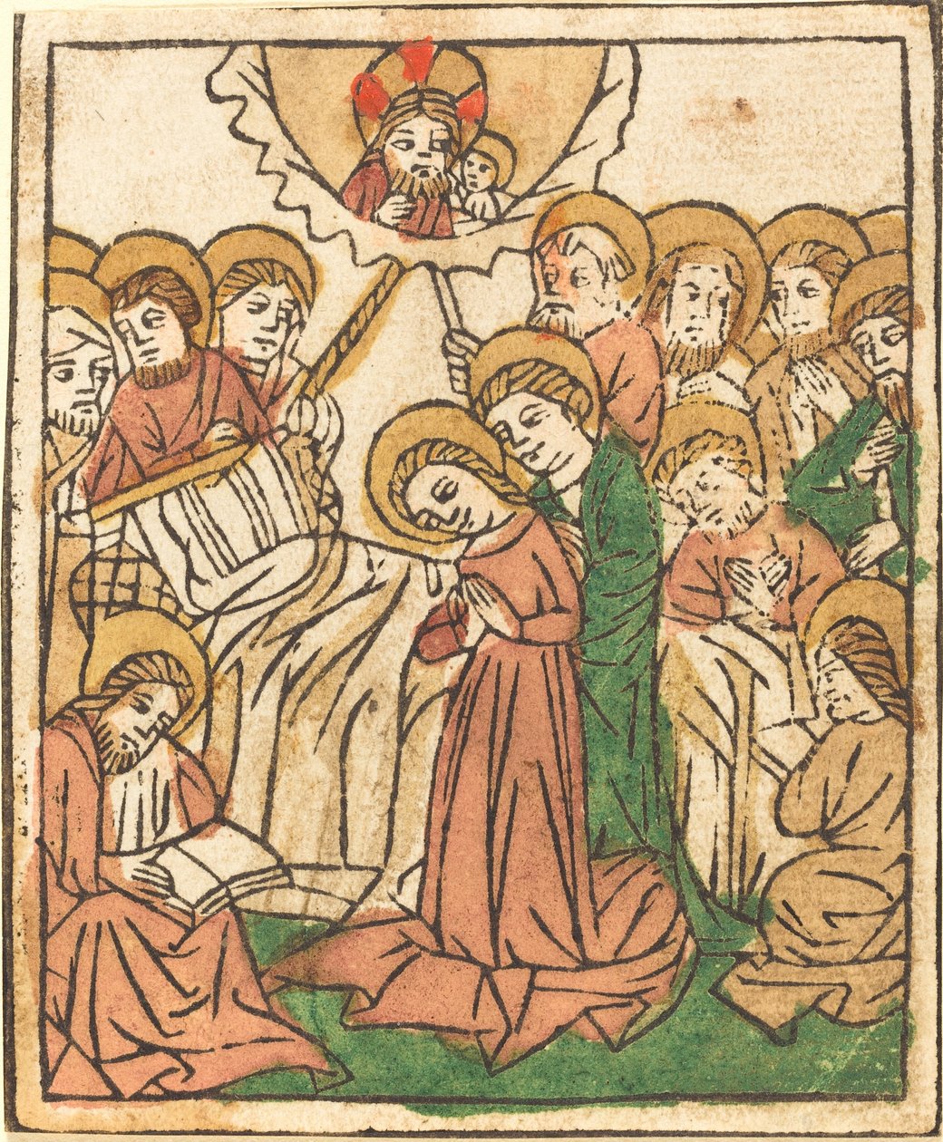 A Morte da Virgem de German 15th Century