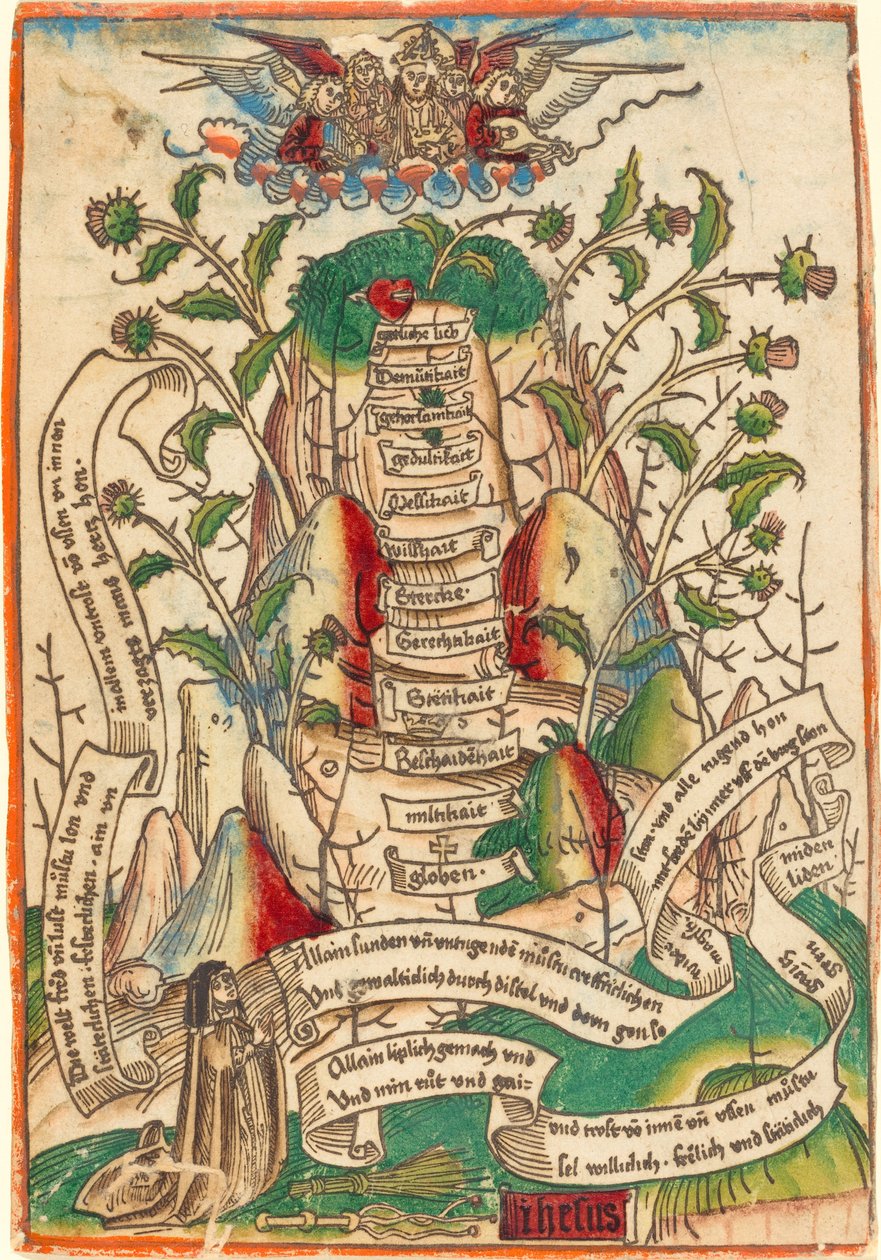 O Caminho da Salvação de German 15th Century
