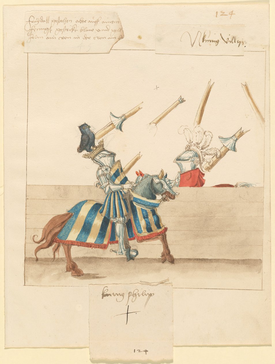 Justa da Paz Italiana de German 16th Century