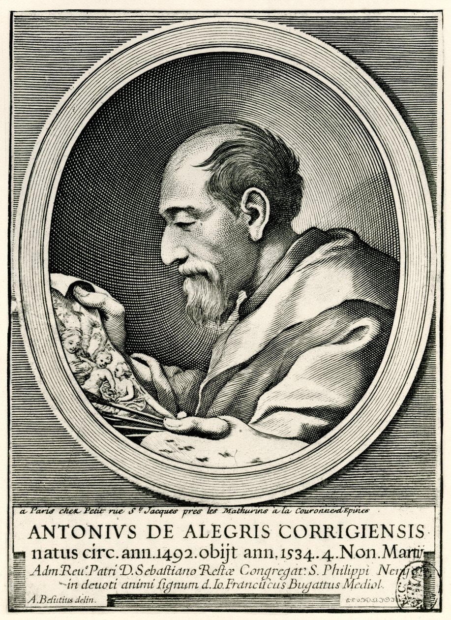 Antonio Allegri de Correggio de German School