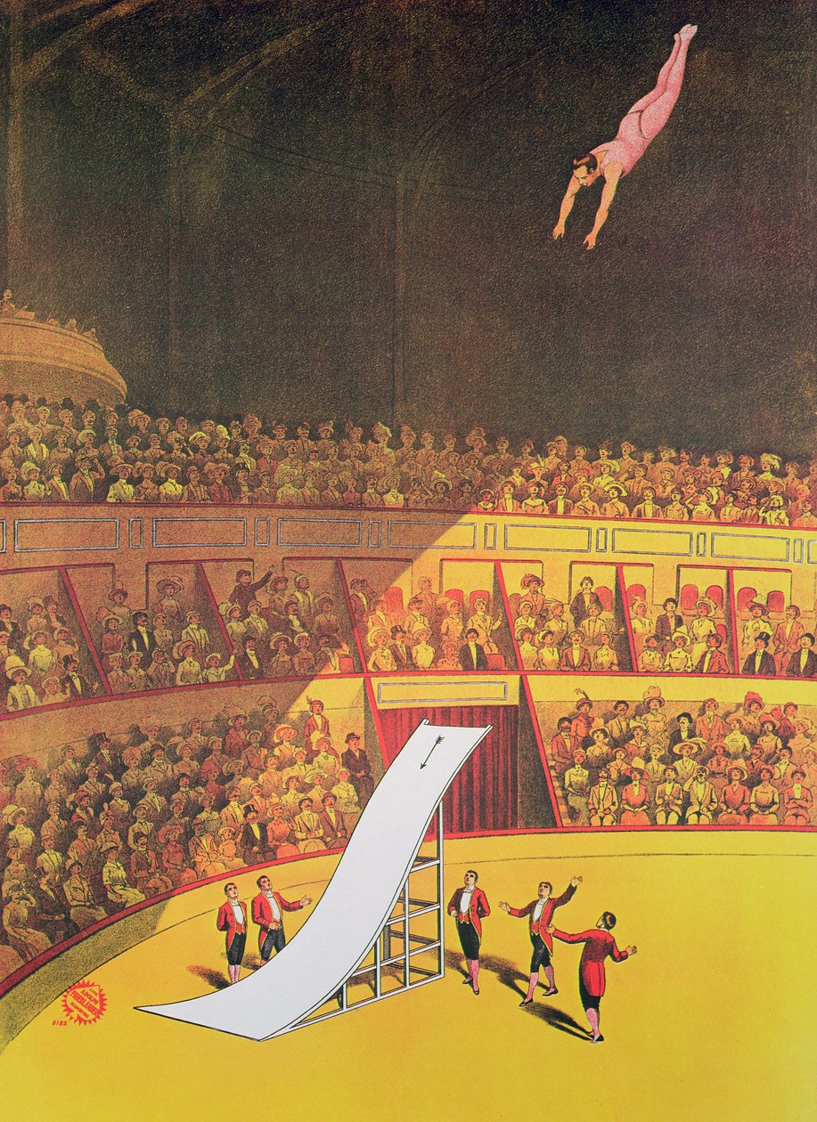 Circus high diver de German School