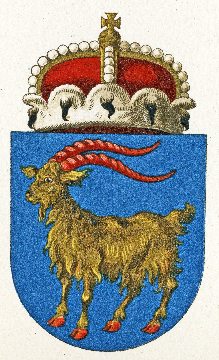 Brasão de Istria, c.1898 de German School