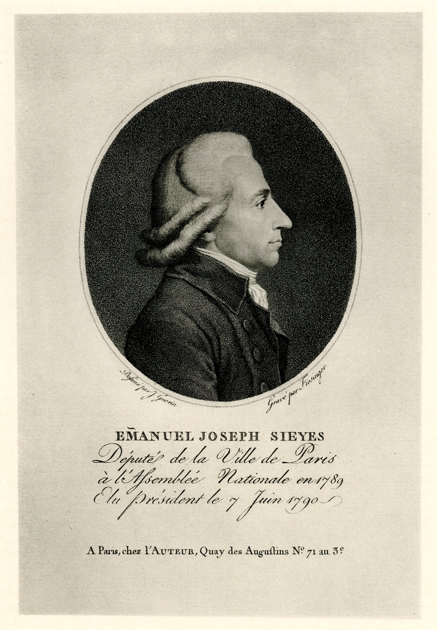 Emanuel Josephe Conde Sieyès de German School