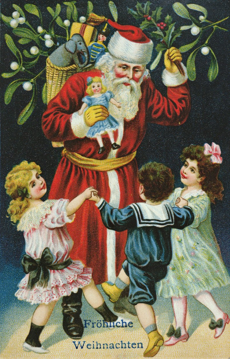 Feliz Natal, c.1900 de German School