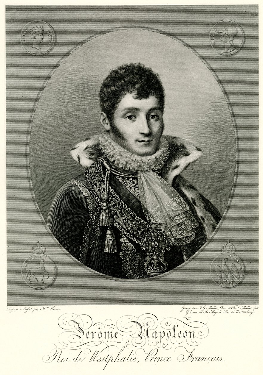 Jerome Bonaparte, 1884-90 de German School