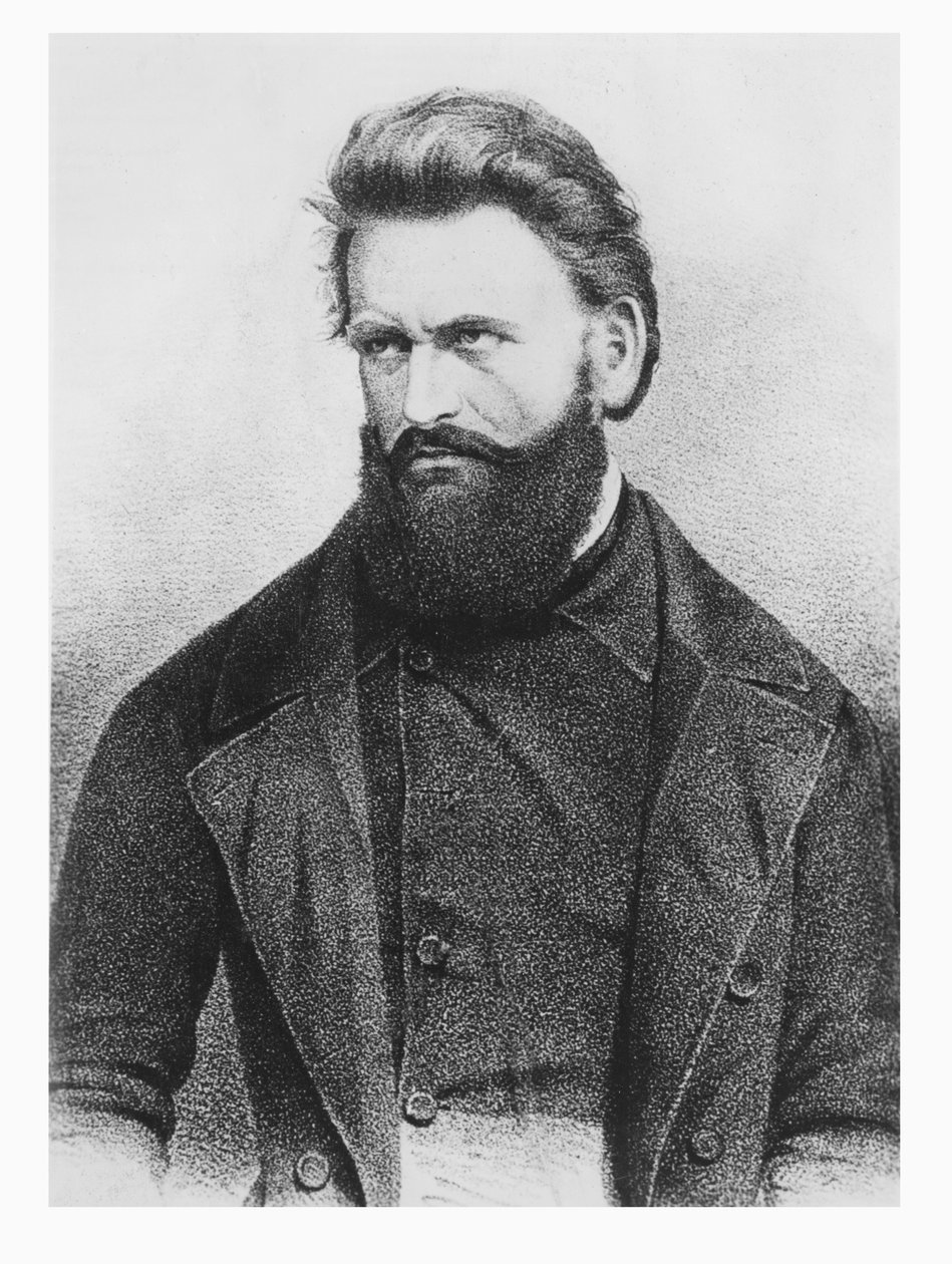 Julius Froebel (litho) de German School