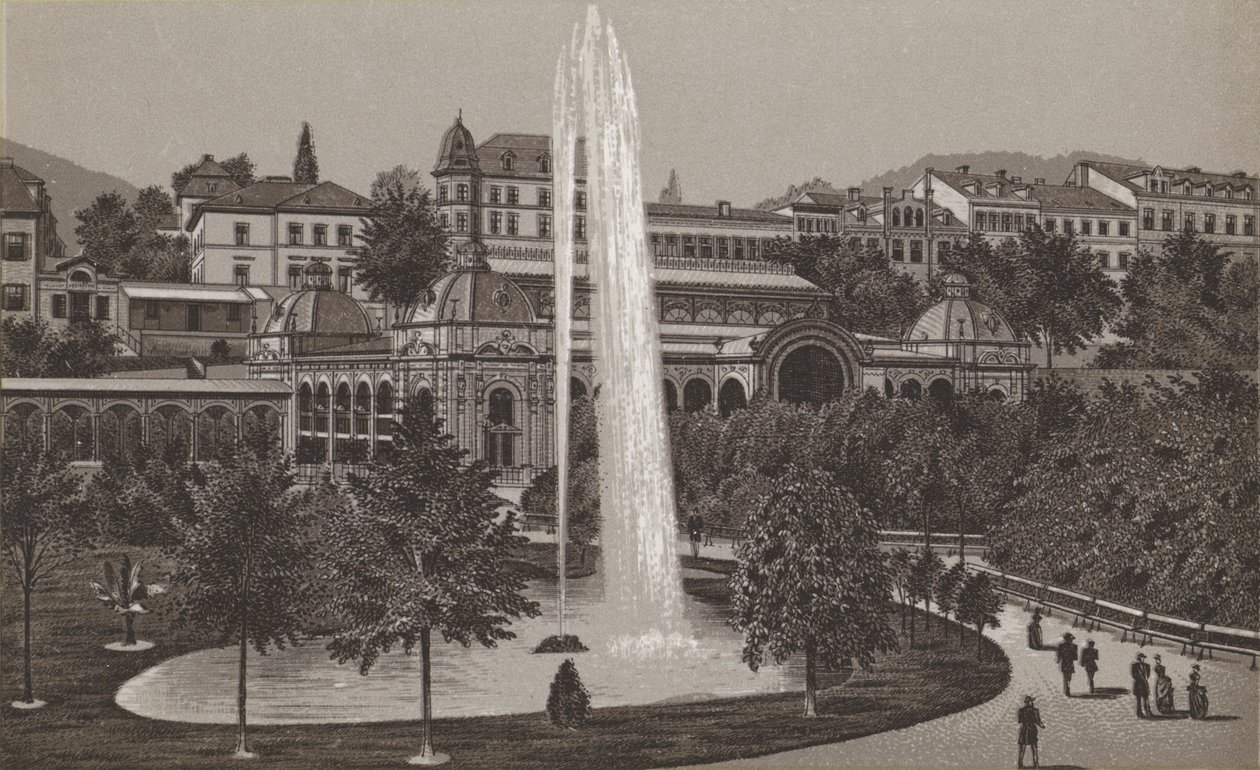 Parque da cidade (litho) de German School