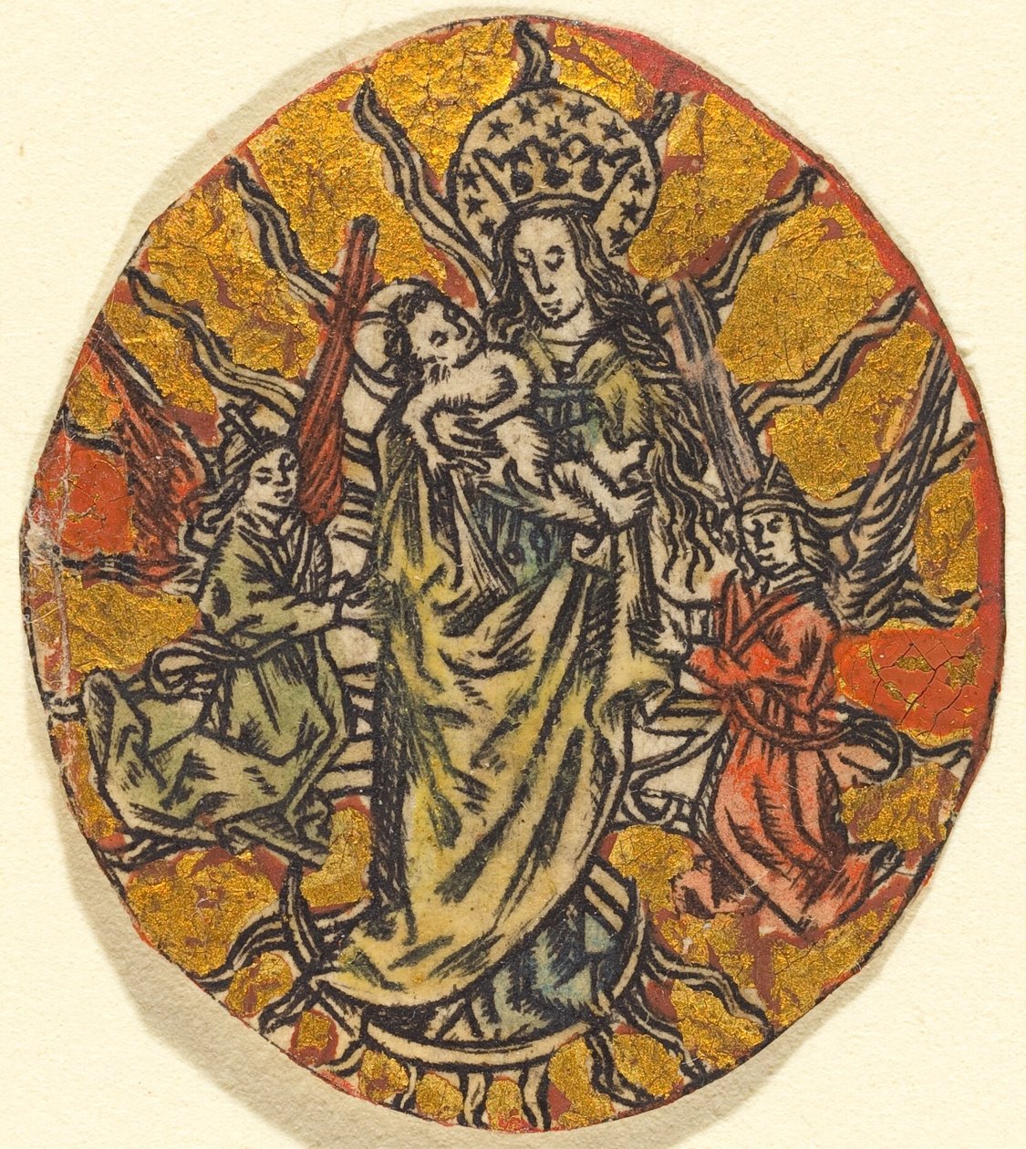 Madonna e criança de German or Netherlandish 15th Century