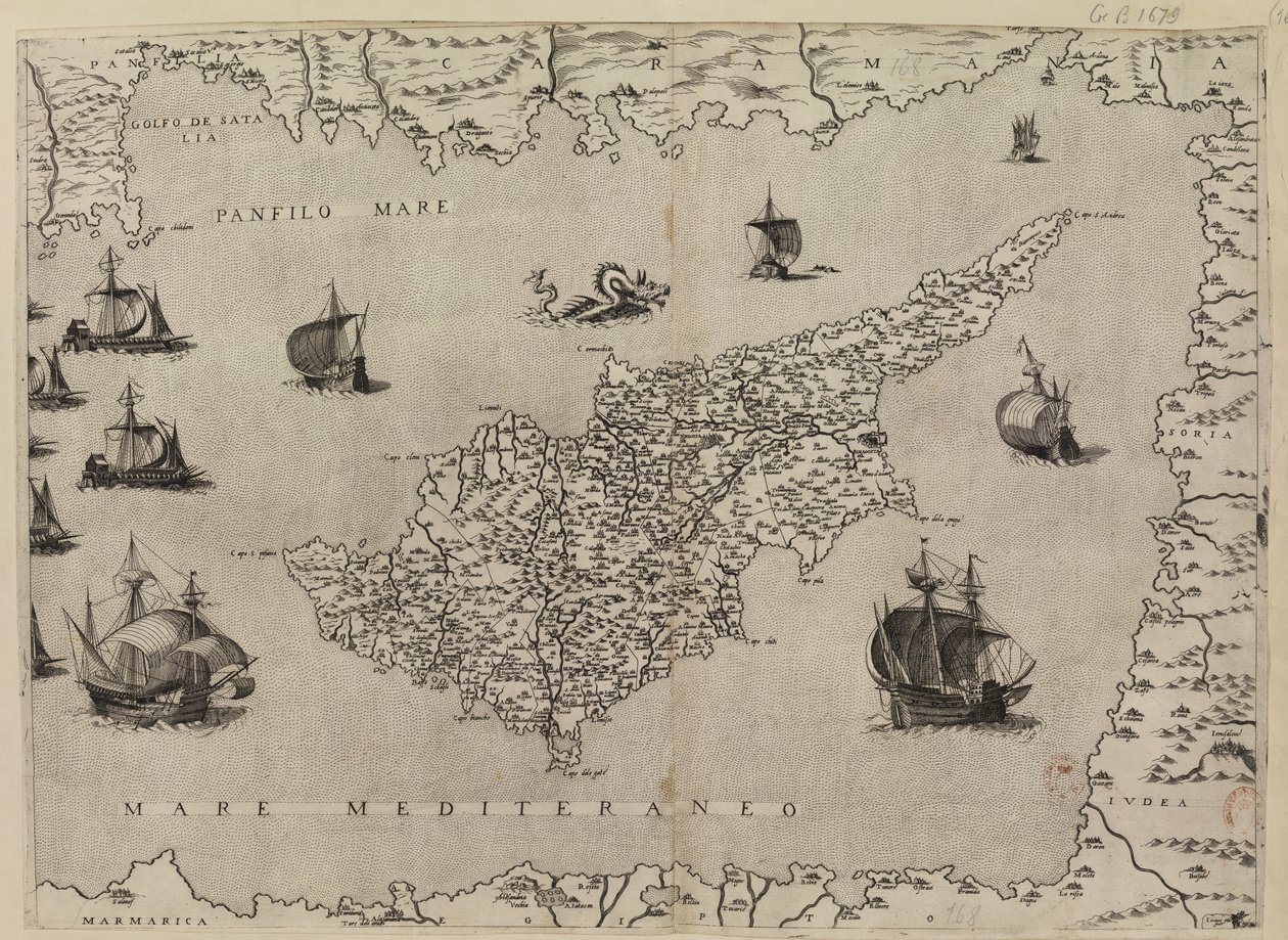 Ilha de Chipre de Giacomo Franco