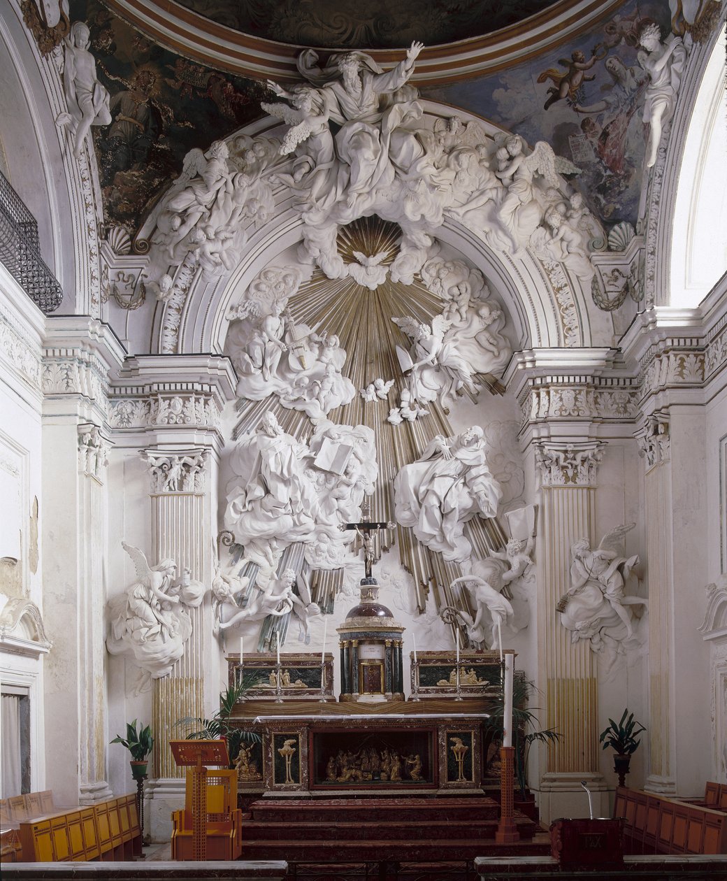 Presbitério (gesso) de Giacomo Serpotta