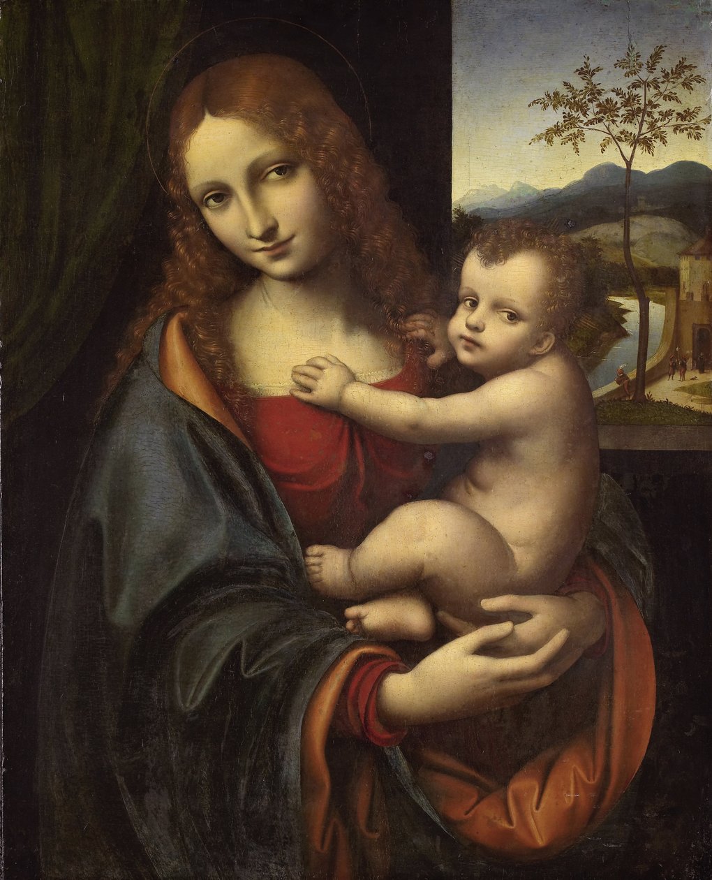 Virgem e Criança, 1510-1525 de Giampietrino
