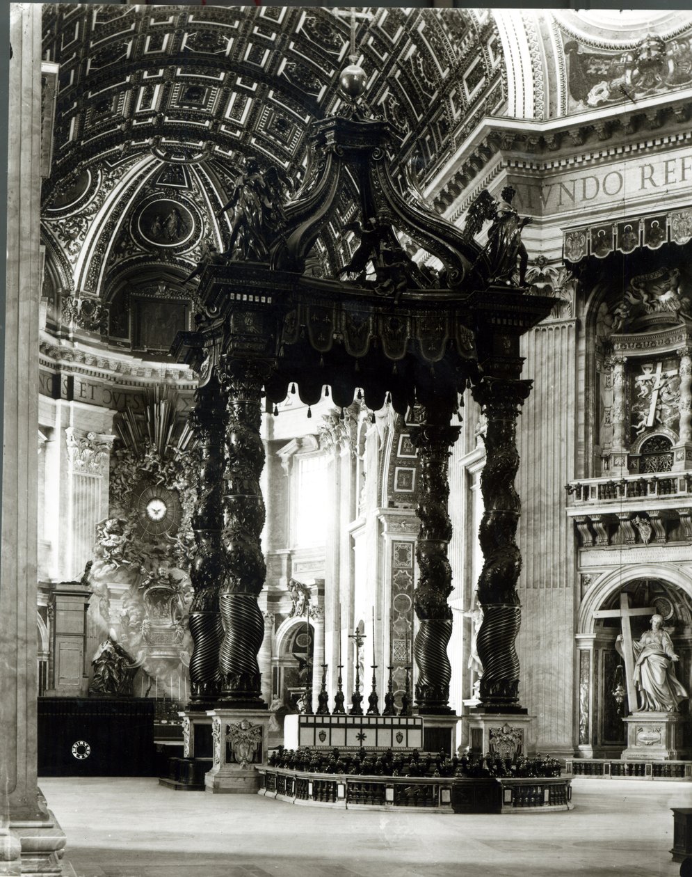 O dossel de Gian Lorenzo Bernini