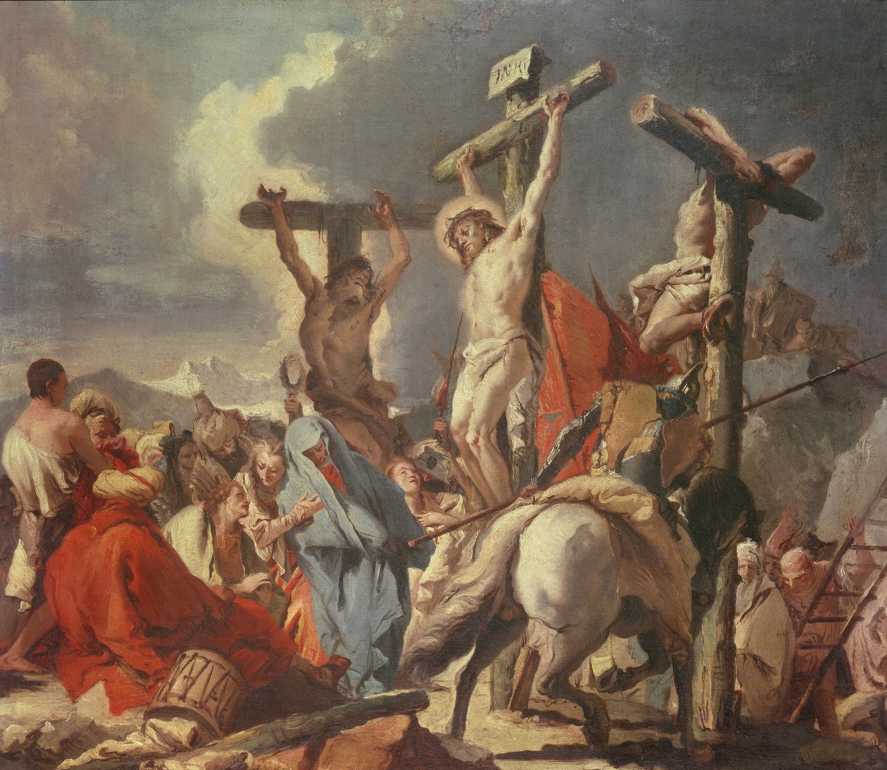 Cristo na cruz de Giovanni Domenico Tiepolo