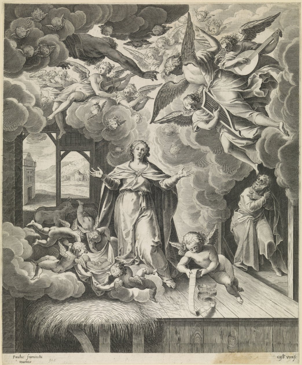 Nascimento de Cristo de Gijsbert Van Veen