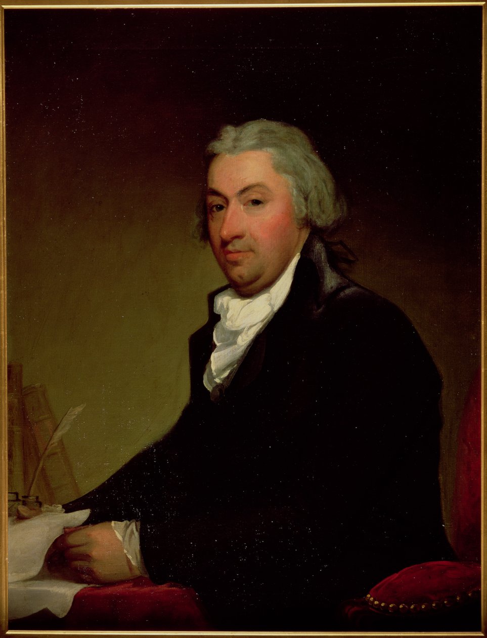 Chanceler Robert Livingston, c.1794 (óleo sobre linho) de Gilbert Stuart