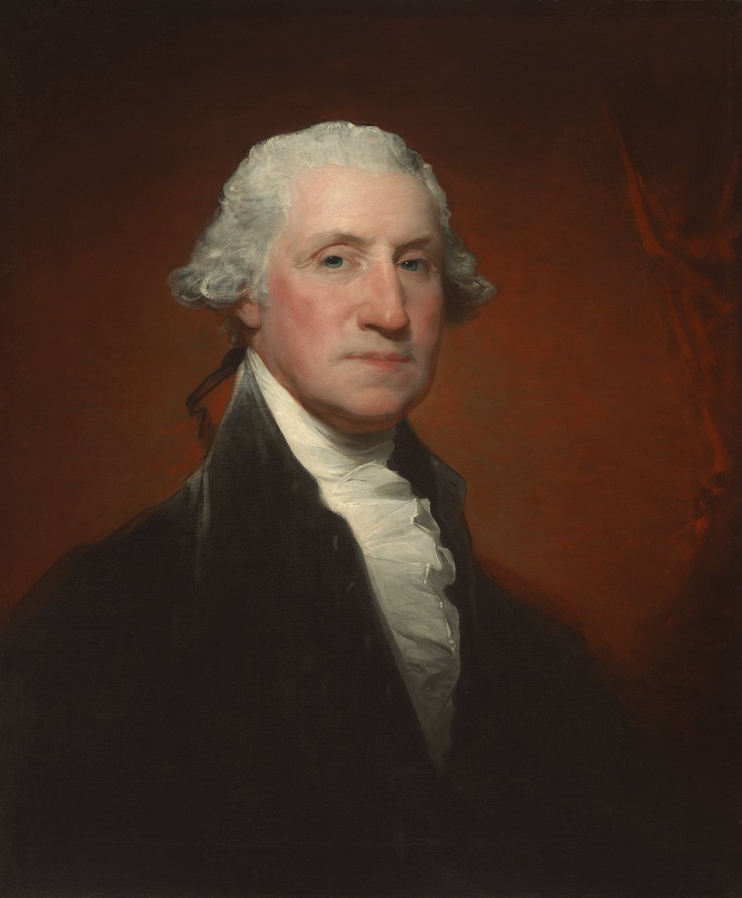 George Washington (retrato de Vaughan-Sinclair), 1795 de Gilbert Stuart