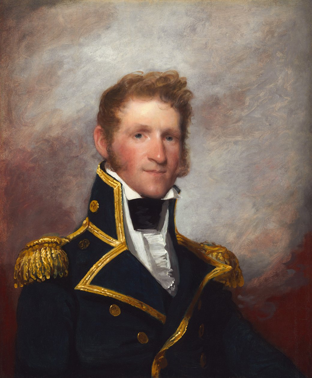 Comodoro Thomas Macdonough, c. 18151818. de Gilbert Stuart