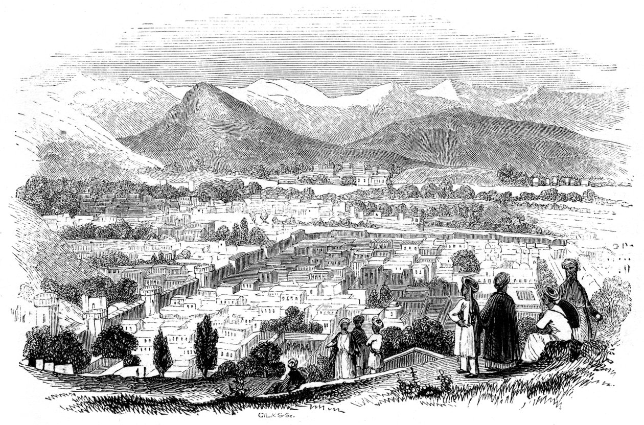 Vista do obsceno, 1847 de Giles