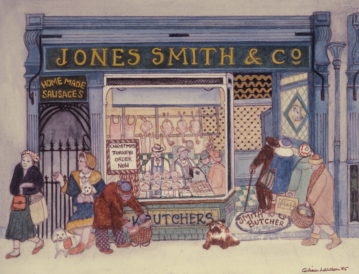 Jones Smith & Co., açougue de Gillian Lawson