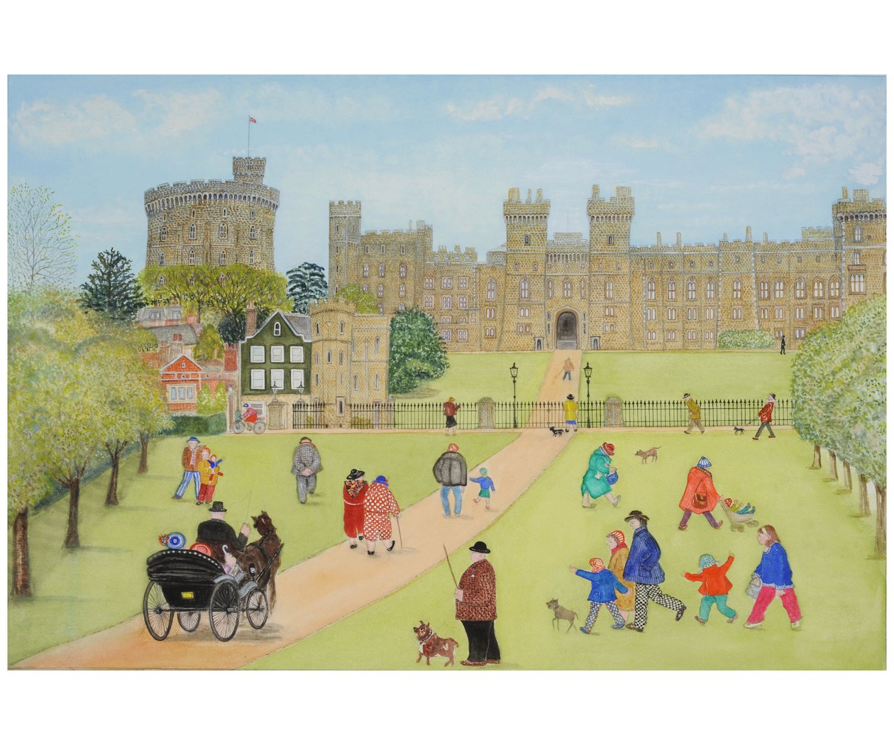 Windsor, 2008 (wc no papel) de Gillian Lawson