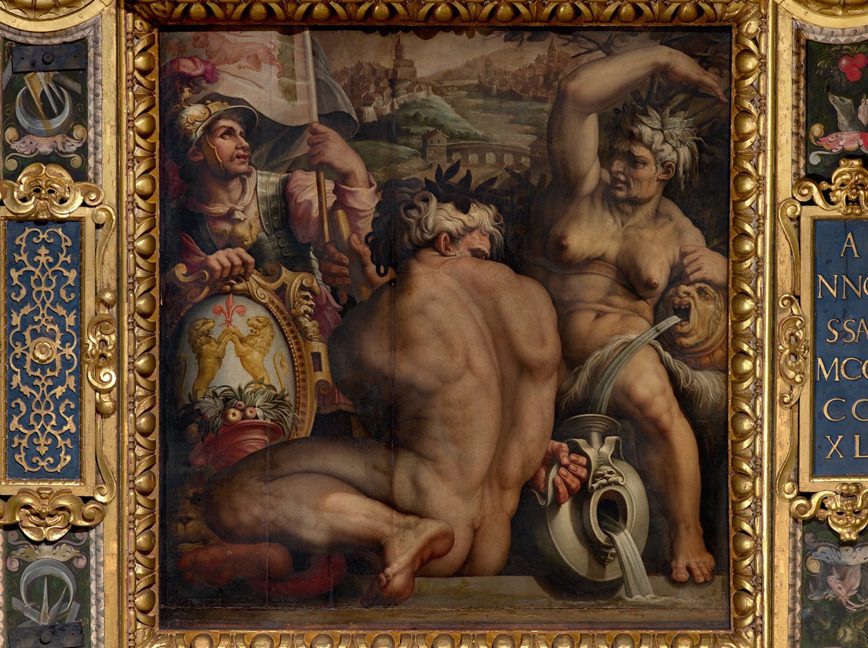 Alegoria do Casentino de Giorgio Vasari