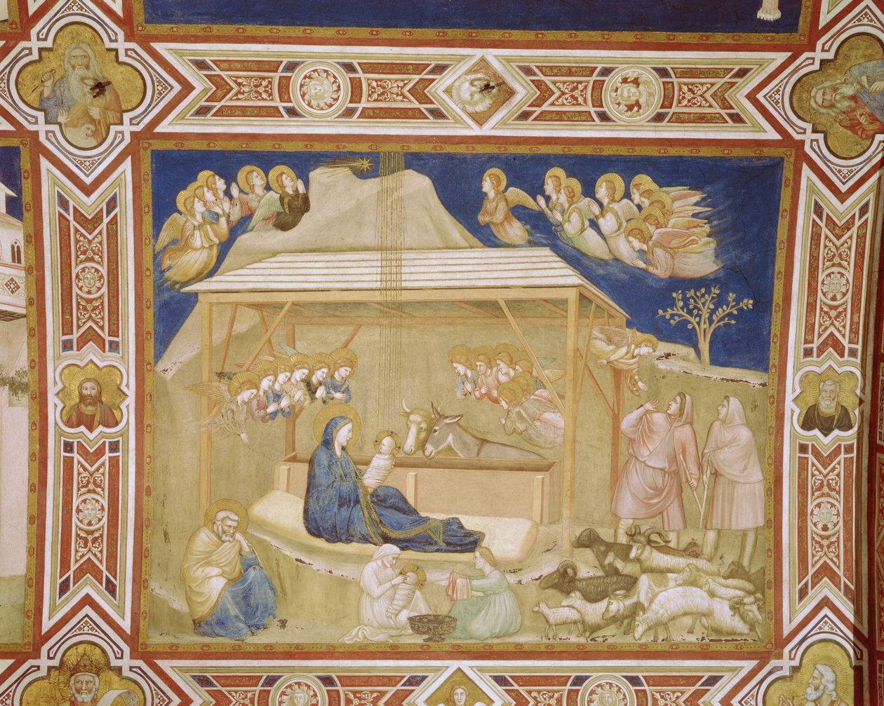 A natividade de Giotto di Bondone