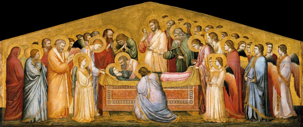 O enterro de Maria de Giotto