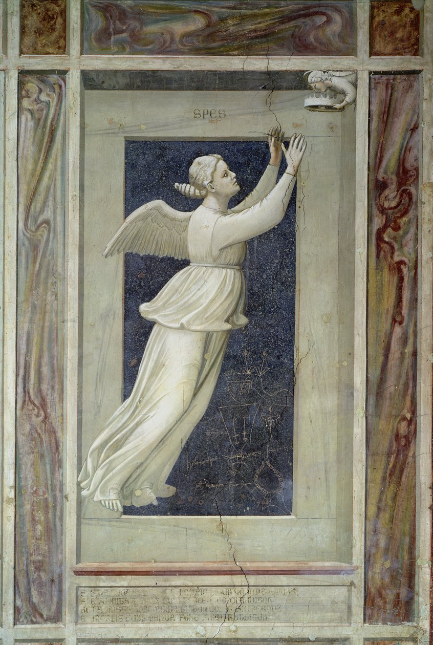 Esperança, c.1305 de Giotto di Bondone