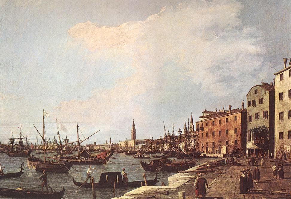 Riva degli Schiavoni de Giovanni Antonio Canal