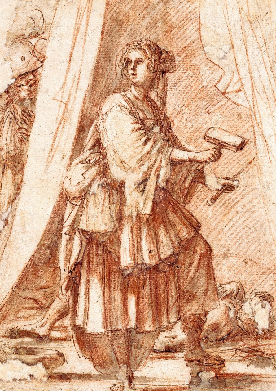 Jael e Sisera de Giovanni Baglione