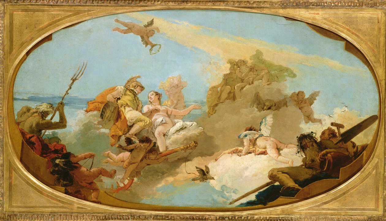 Apoteose do Almirante Vittor Pisani de Giovanni Battista Tiepolo