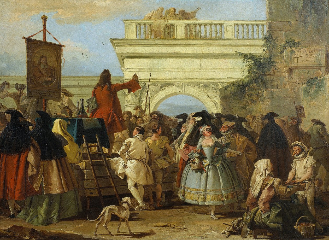 The Charlatan de Giovanni Battista Tiepolo
