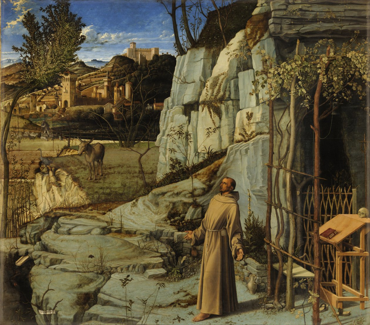 São Francisco no Deserto de Giovanni Bellini