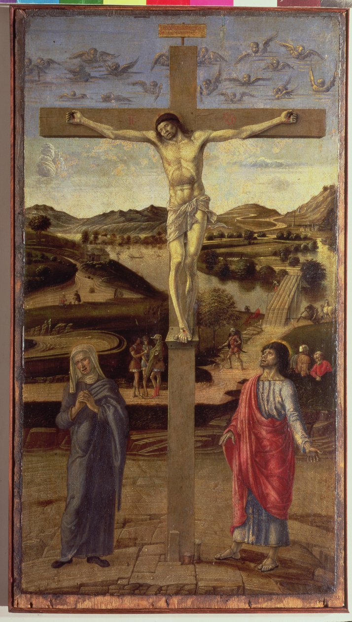 A crucificação, c.1455 de Giovanni Bellini